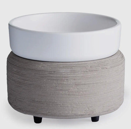 Gray Textured 2 in 1 Classic Warmer