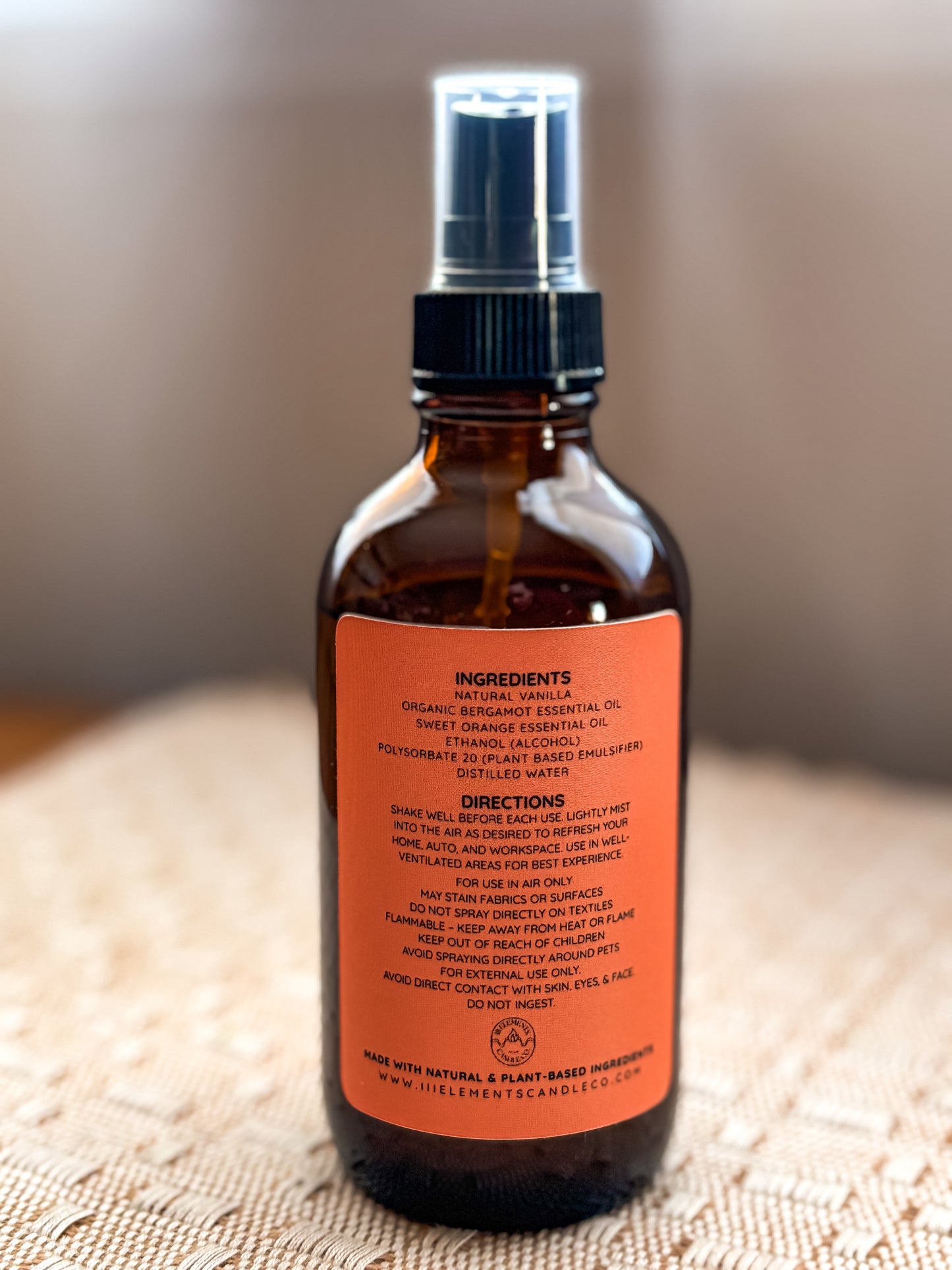 Essential Oil Room Spray